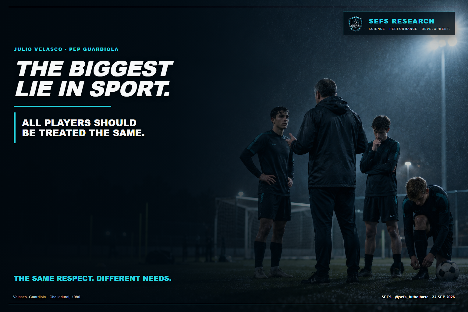 The biggest lie in sport: all players should be treated the same