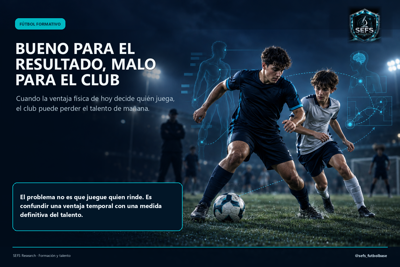 Bueno para el resultado, malo para el club: el problema es confundir una ventaja temporal con una medida definitiva del talento
